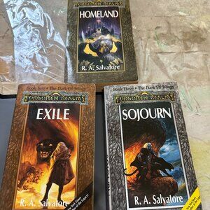 Homeland, Exile, and Sojourn Forgotten Realms The Dark Elf Trilogy Salvatore R.A